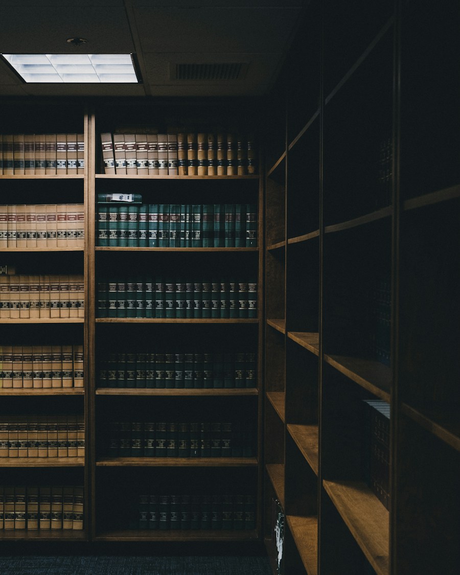Dark private library